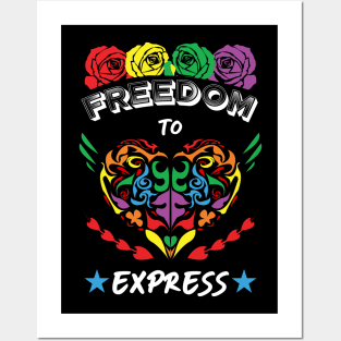 Freedom to Express Posters and Art